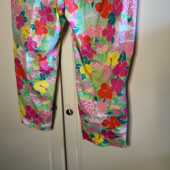 Vintage Lilly Pulitzer Tropical Pants - Picture 10 of 10